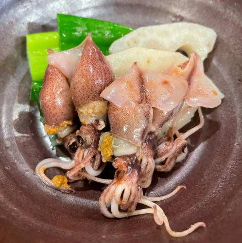 ホタルイカ酢味噌