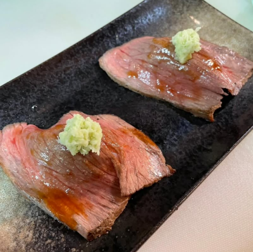 牛肉ロース握り