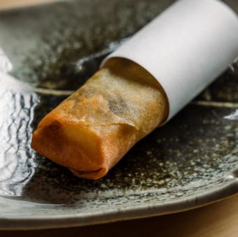 すっぽんの春巻き