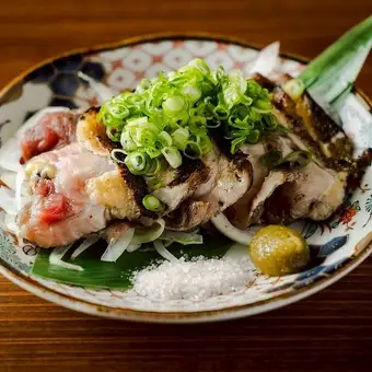 【お料理のみ】全12品3000円ショートコース|お造り5種・赤鶏タタキ・焼物2種 ※17時半迄ご入店