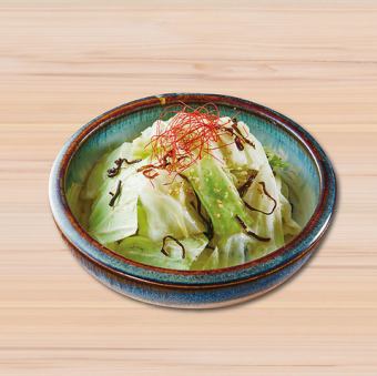 『北海道産昆布で仕上げる』パリパリ塩キャベツ