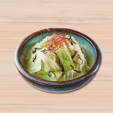 『北海道産昆布で仕上げる』パリパリ塩キャベツ