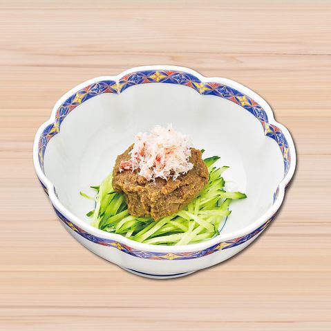 炙りエイヒレ/かに味噌