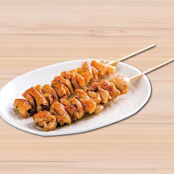 国産とりもも串/とり皮串/ぼんじり串/砂肝串