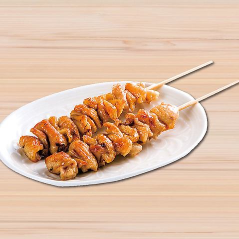 国産とりもも串/とり皮串/ぼんじり串/砂肝串