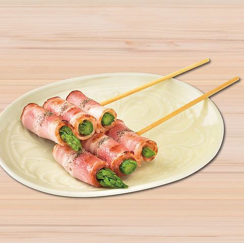 アスパラベーコン巻