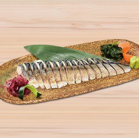 炙りしめ鯖半身盛り(しめ鯖)