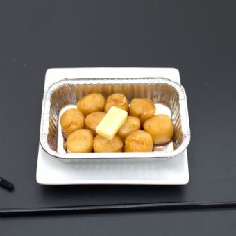 【アルミBBQメニュー】【北海道産】ポテトもちダンゴ/にんにく焼き/とろ～りチーズ/ウィンナー焼き　各