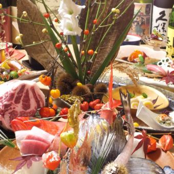 [For special entertainment or celebrations] 120 minutes all-you-can-drink 8 dishes total for 7,000 yen ⇒ Free one item with coupon