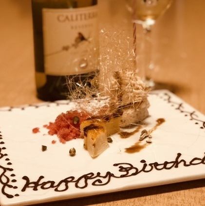 誕生日や記念日のお祝いに