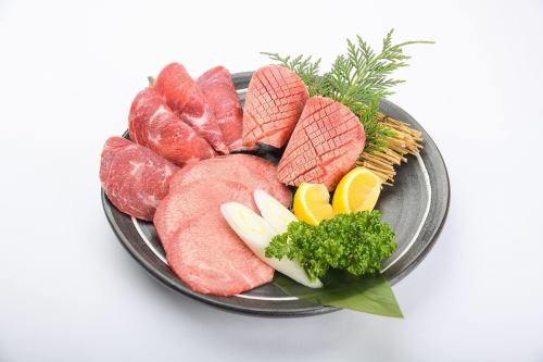 Beef tongue platter