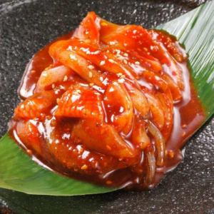 Spicy squid miso