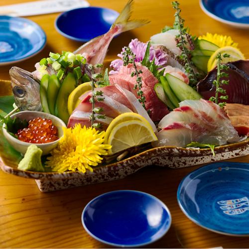 こだわりの魚介類