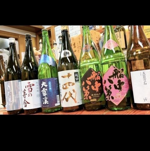 お食事に合う日本酒を厳選