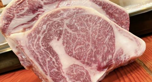 当店自慢！熟練の店主が目利きした上質な和牛鉄板焼