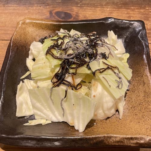Cabbage with delicious sauce