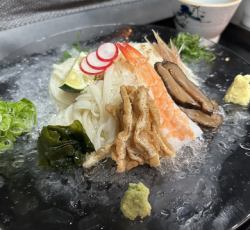 徳島名物　　夏メニュー半田そうめん冷