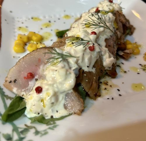 Specialty: Tuna steak with tartar sauce