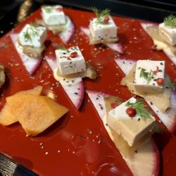 Get lost! Cream cheese and smoked daikon radish