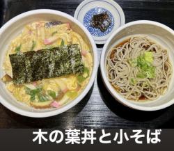 Konoha bowl and small soba noodles