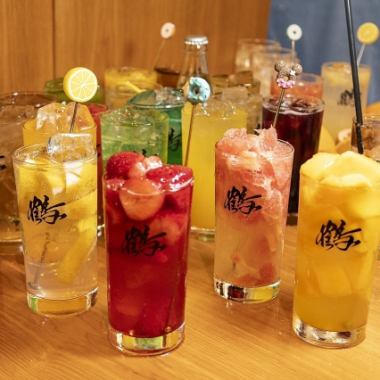 組数限定☆吉祥寺最大級レモンサワー50種含む全100種飲み放題【2時間2100円→1100円】