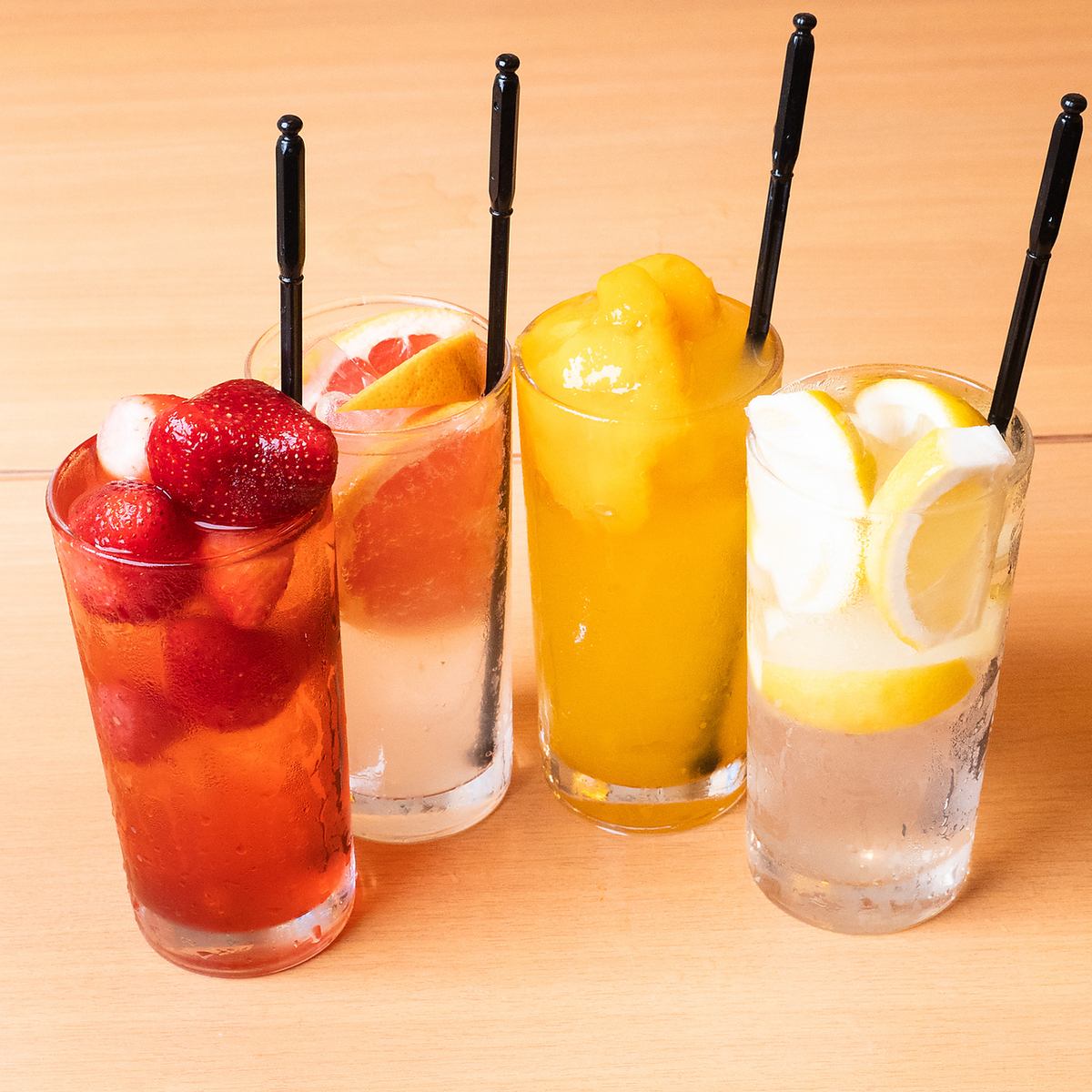 吉祥寺最大級！レモンサワー50種含む全100種飲み放題⇒1100円★