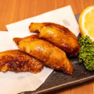 鶏皮餃子