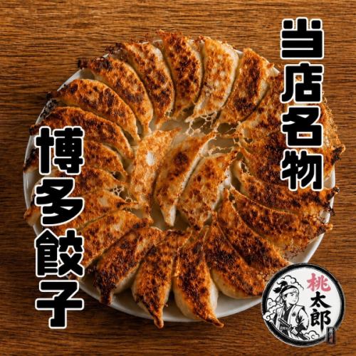 ビールとの相性も最高な博多餃子!!