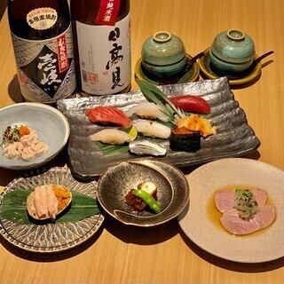 その日しか味わえないメニューが目白押し「お任せコース」