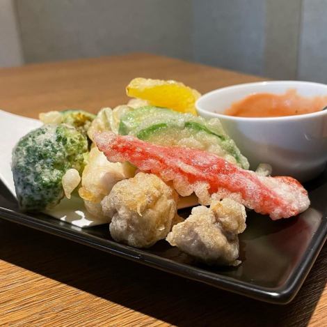 季節野菜のフリット盛り合わせ