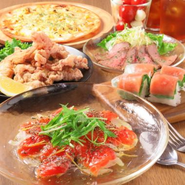 【飽腹x美酒】吃飽喝足! 120分鐘無限暢飲+8道菜套餐