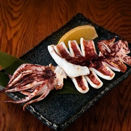 イカの一夜干し炙り焼き