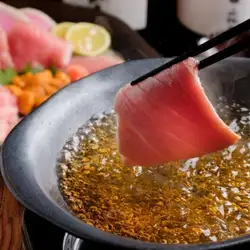 鮪しゃぶしゃぶ