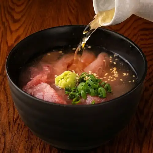 鮪の漬け茶漬け