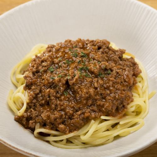 Shichimi with meat sauce