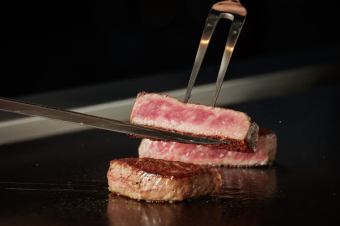 【おすすめ！ディナー】(5/1～)鉄板焼き満喫コース＜全7品＞　お一人様16,500円