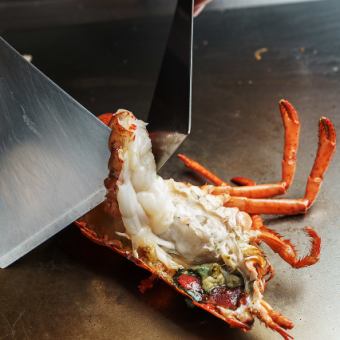 【ランチおすすめコース】(5/1～)オマール海老と国産牛サーロインのコース　お一人様11,500円