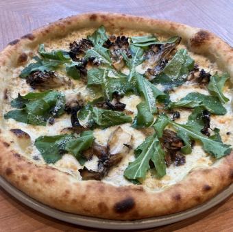 ■ Maitake mushrooms with truffle sauce