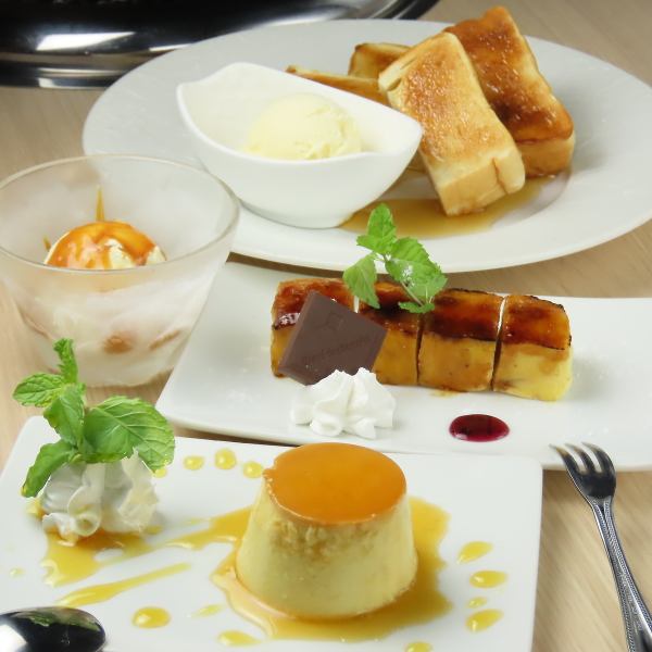 [Sweet taste after meals] Various handmade desserts