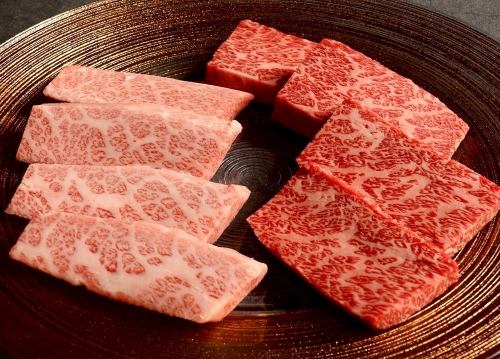 半個室で希少な雌牛の焼肉