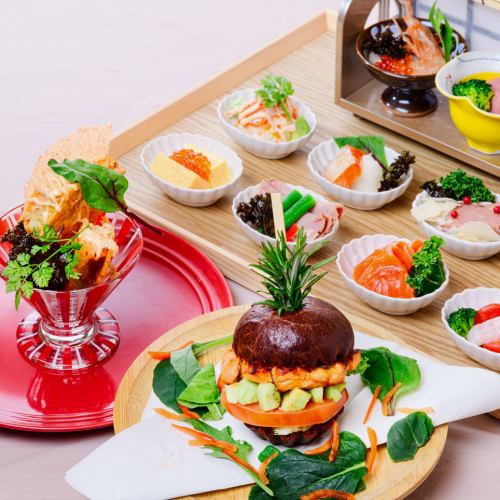 【新登場！】サーモン海老づくし100分食べ放題！4180円⇒3680円