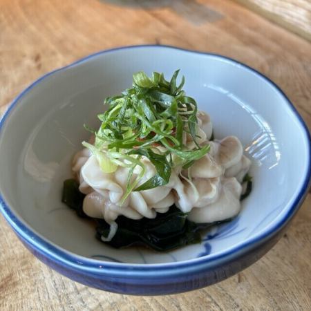 その日の白子ポン酢
