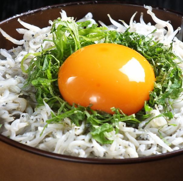 whitebait egg rice