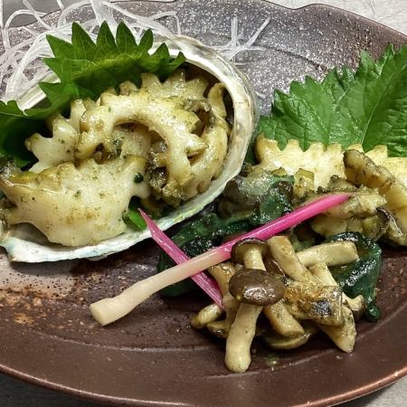 アワビ(塩焼き・バター焼き)