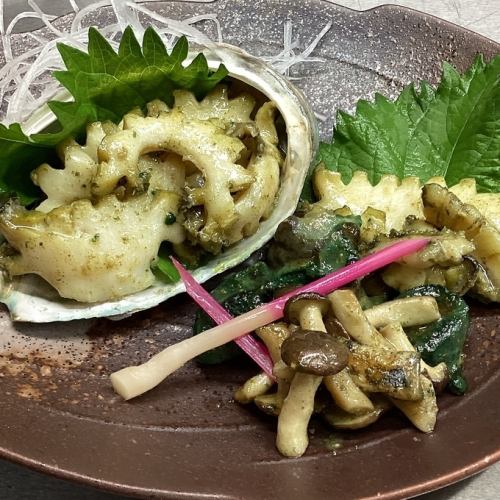 アワビ(塩焼き・バター焼き)