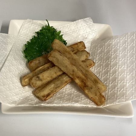 ごぼうの唐揚げ