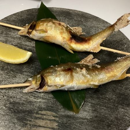 鮎の塩焼き