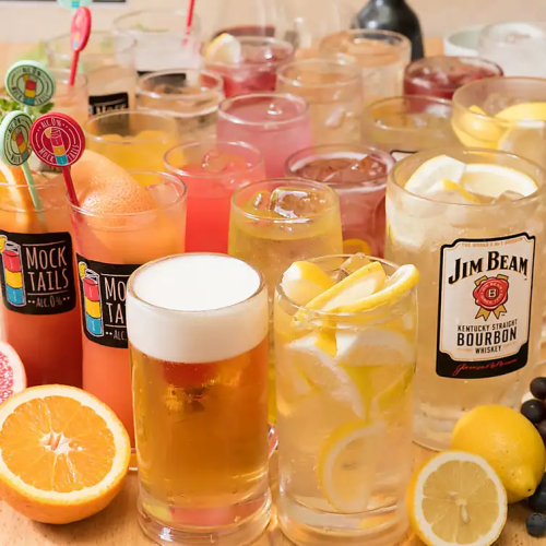 All-you-can-drink course from 2,980 yen