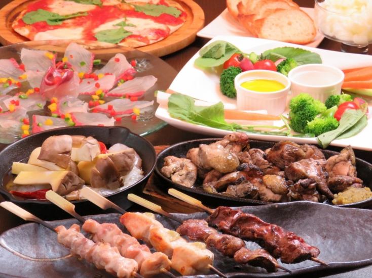 各種宴会コースをご用意◎2時間制飲み放題つき！