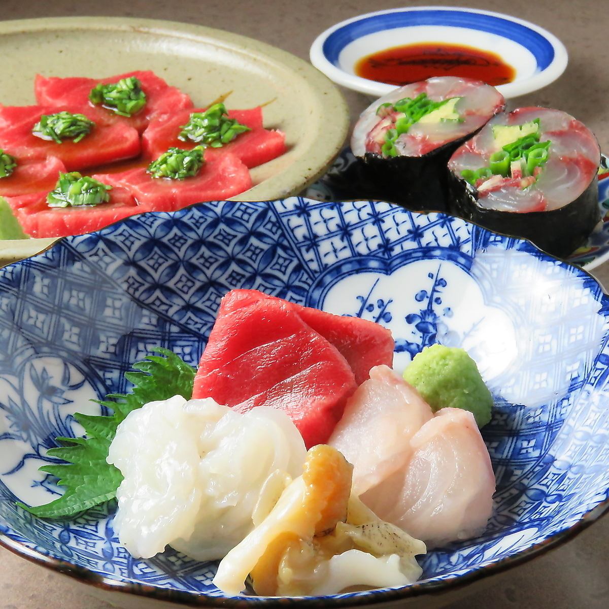 の日に仕入れた魚を使い切るため、鮮度抜群！
